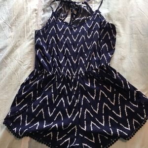 Chevron romper